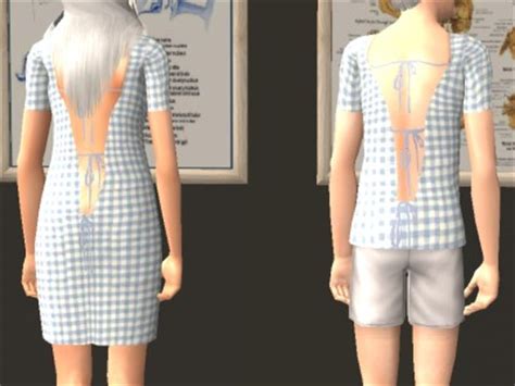 Mod The Sims - LONGER Hospital Gowns for your male and female sims. (elder, adult, teen and child)