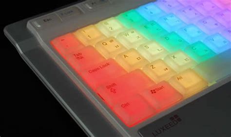 Luxeed Color Changing LED Keyboard Available Worldwide