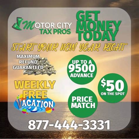 Promotions | MotorCityTaxPros - Motor City Tax Pros