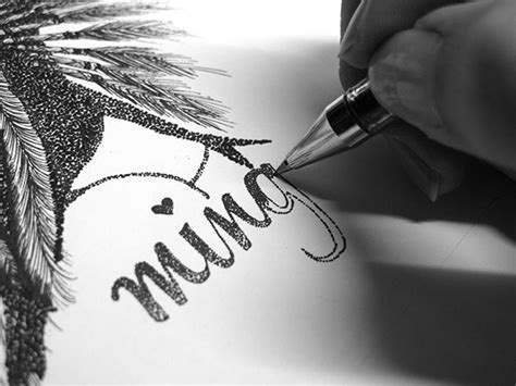 STIPPLING PORTRAITS on Behance