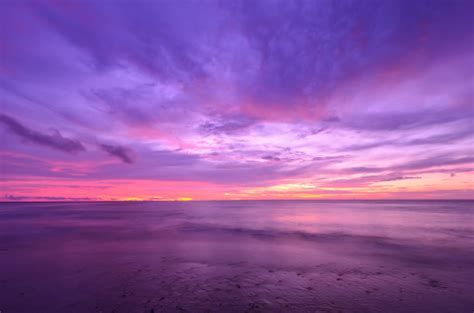 Purple sunset sky – free photo on Barnimages