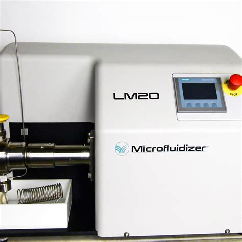 Unused Microfluidics Model LM20 Process Microfluidizer with Diamond ...