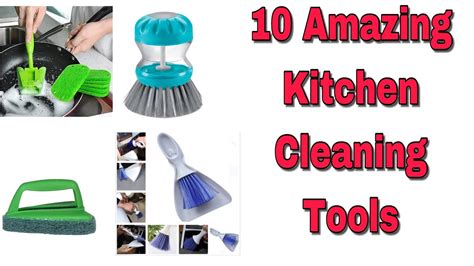 10 Useful Kitchen & House cleaning Tools Available On Amazon Rs 500 | #kitchencleaning #cleaning ...