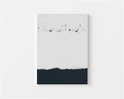 Abstract Black And White Canvas — Canva Home