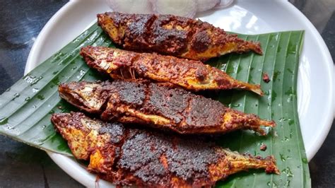 Fish Tawa Fry,,,, Mackarel | Bangude fish masala fry recipe. - YouTube