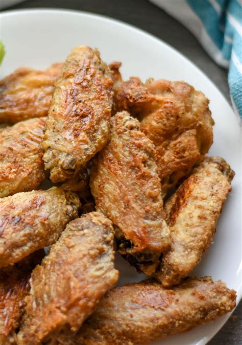 Crispy Oven Fried Chicken Wings - Curbing Carbs