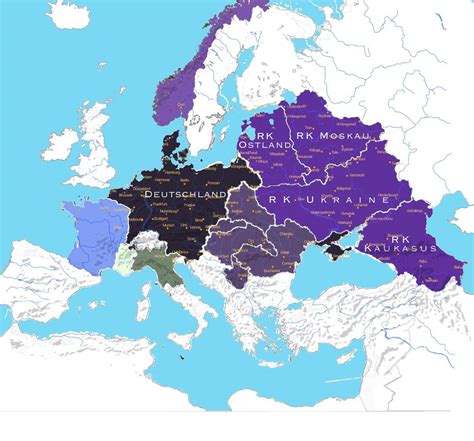 Check out my imaginary map of German Lebensraum and Generalplan Ost in ...