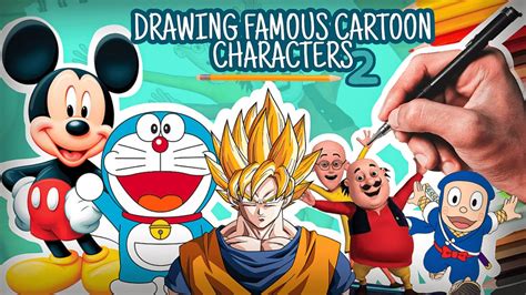 How To Draw Famous Cartoon Characters - Ademploy19