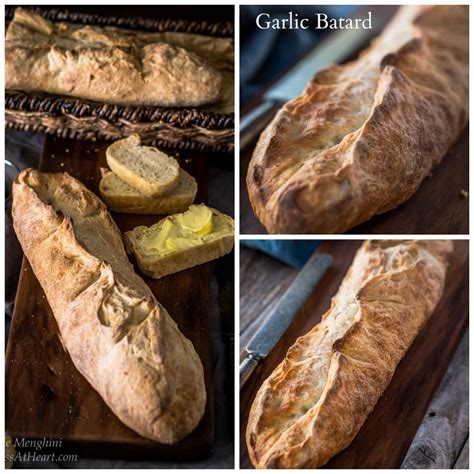 Garlic Batard Bread Recipe (Easy French Loaf) - Hostess At Heart