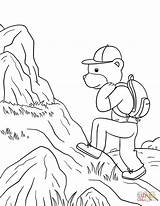 Hikers Coloring Pages sketch template