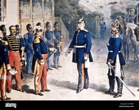 events, Franco-Prussian War 1870 - 1871, Battle of Sedan, 1.9.1870, surrender of Emperor ...