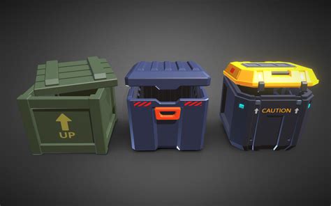 ArtStation - Loot Boxes | Game Assets