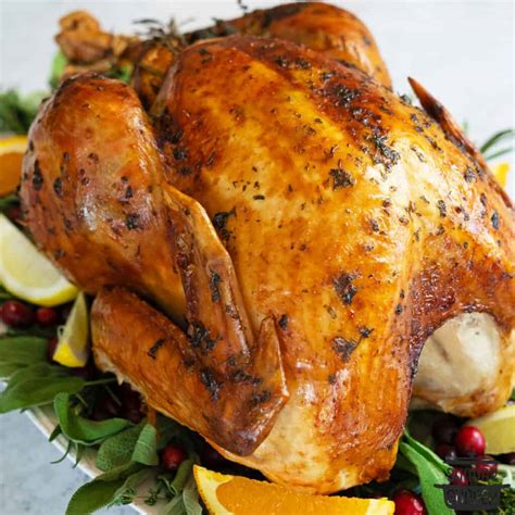 Easy Thanksgiving Turkey (Oven-Roasted)