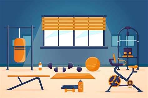 Gym room Vectors & Illustrations for Free Download | Freepik