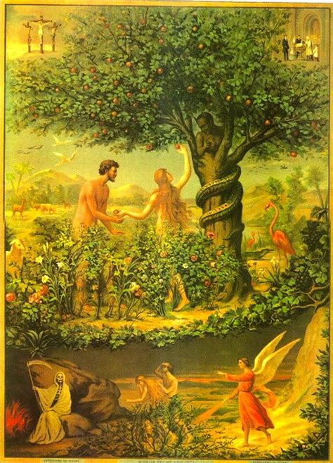 Pin by Ron Snyder on Adam & Eve's Temptation | Adam and eve, Biblical art, Garden of eden