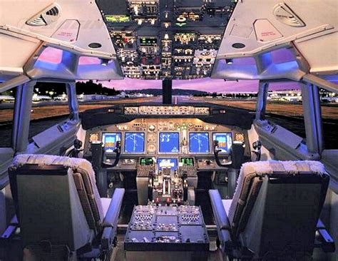 Cockpit der Boeing 737-800