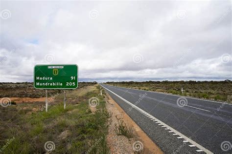 Eyre Highway stock image. Image of south, country, eyre - 251424593