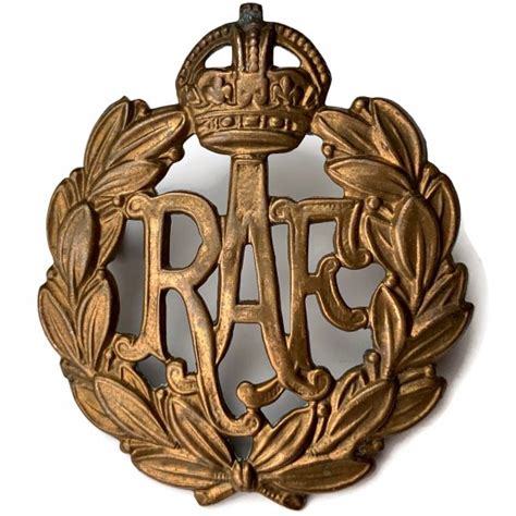 WW2 Royal Air Force RAF Cap Badge