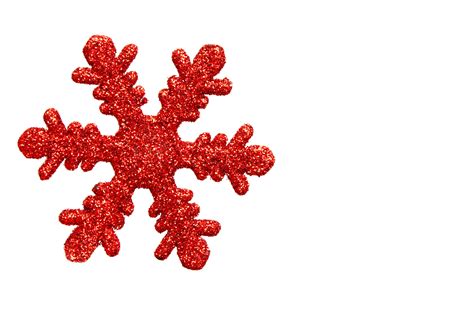 Free photo: Red snowflake shaped Christmas ornament - Christmas, Decorations, Events - Free ...