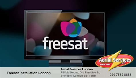 Freesat Installation | Freesat Dish | Aerial Services London