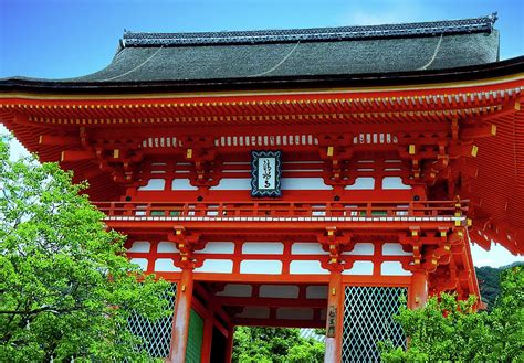 Japan - The Red Temple 6-1830 Photograph by Clement Tsang - Fine Art America