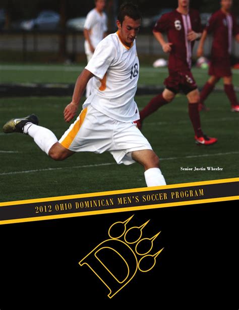 2012 Men's Soccer Information Guide by Ohio Dominican University Athletics - Issuu