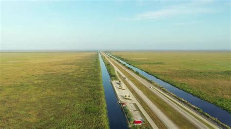 Aerial Video Alligator Alley Florida Everglades, Stock Footage | VideoHive