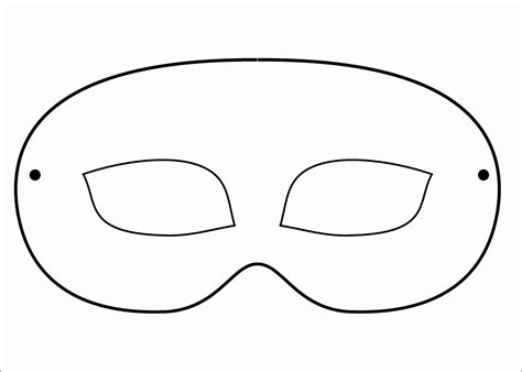 Mask Template Printable