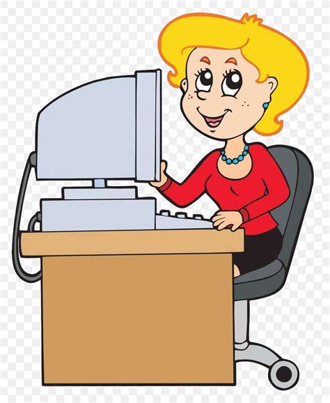 Cartoon Secretary Royalty-free Clip Art, PNG, 811x1000px, Cartoon, Communication, Conversation ...