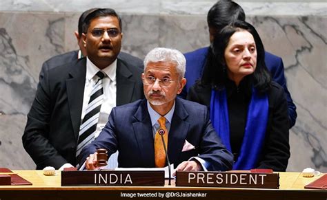 S Jaishankar, UN Security Council: 5 Big Quotes From Foreign Minister's ...