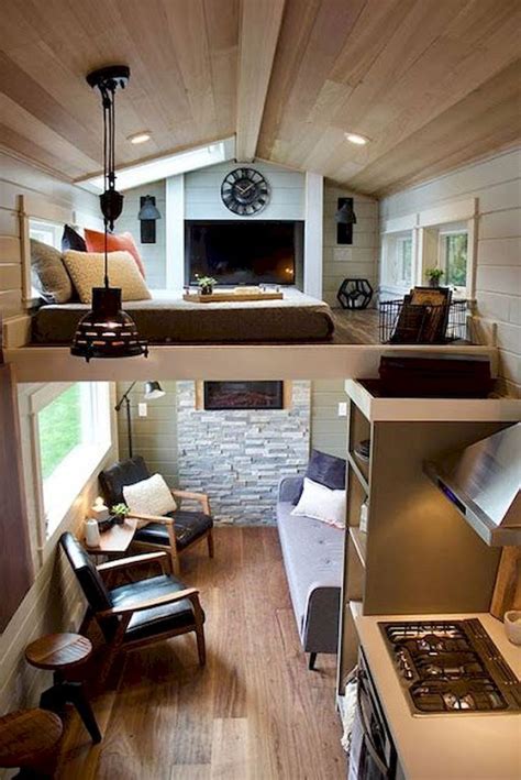 Awesome 55 Tiny House Living Room Decor Ideas homespecially.com ...