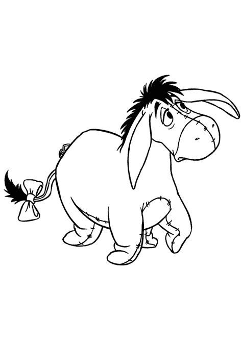 Free Printable Eeyore Coloring Pages For Kids