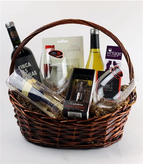 Wine Essentials Gift Basket - Vintage Wine Cellars