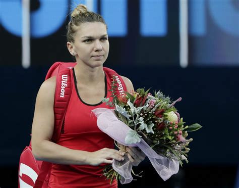 SIMONA HALEP at Australian Open Tennis Tournament Final in Melbourne 01 ...