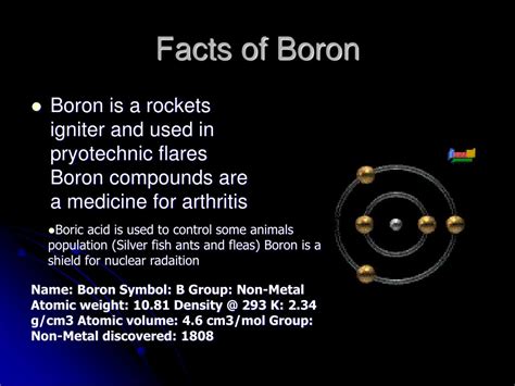 Boron Uses