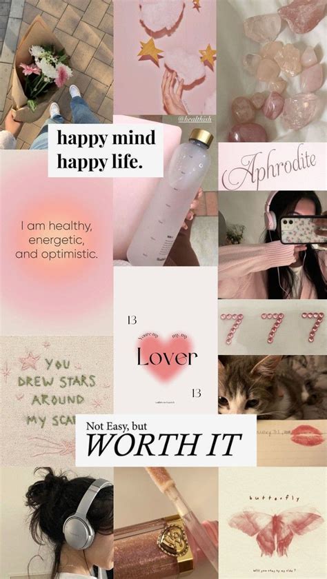 visionboard♡ | Happy mind happy life, Happy minds, Vision board wallpaper