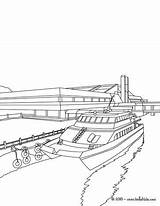 Pier With Boat coloring Pages  Hellokidscom sketch template