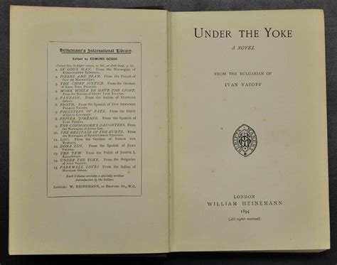 Distant Reading Recommends: Under the Yoke by Ivan Vazov – Distant Reading for European Literary ...