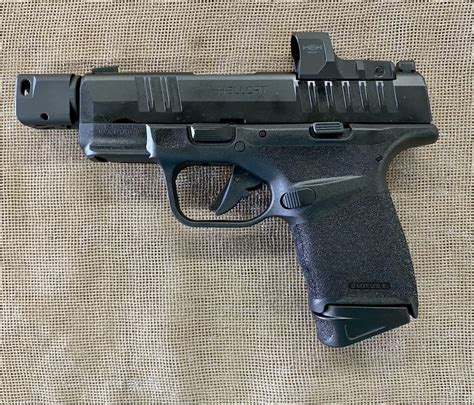 Springfield Armory Hellcat RDP in 9mm 11/13+1 Capacity 3.8″ Barrel w/ Compensator and Hex Wasp ...