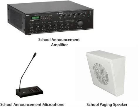 School Announcement System Set at ₹ 55000/set | Audio Communication ...