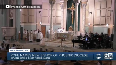 Pope Francis announces new bishop to lead Phoenix diocese