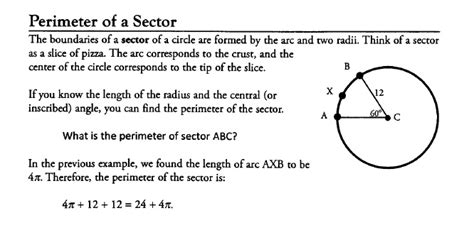 geometry - What is the perimeter of a sector? - Mathematics Stack Exchange