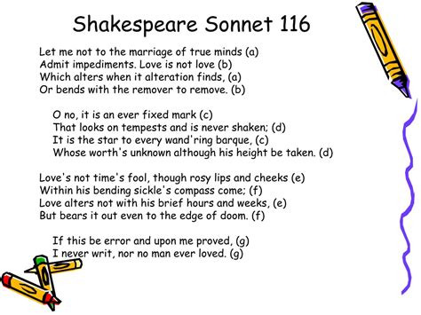 Shakespearean Sonnet Template