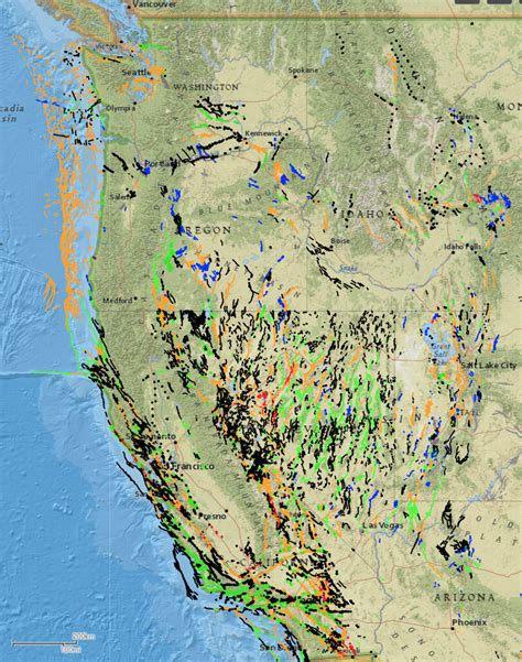 Map Of The Earth Showing Fault Lines Blue And Zones O - vrogue.co