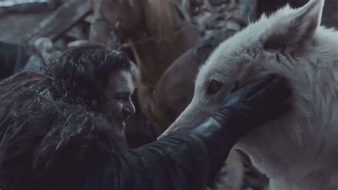 The Best 'Game Of Thrones' Finale Moment Was Jon & Ghost's Reunion