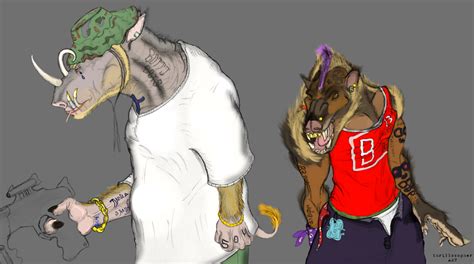 ArtStation - Bebop and Rocksteady