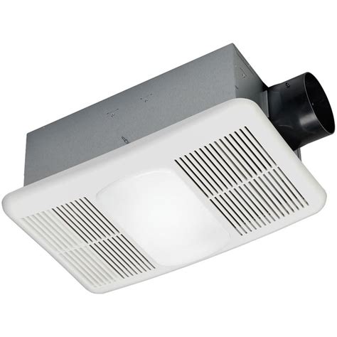 Shop Utilitech 1.5-Sone 80-CFM White Bathroom Fan with Integrated Heater and Light at Lowes.com ...