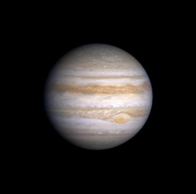 Jupiter with Red Spot: True Color | EurekAlert!