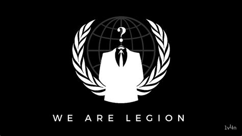 "ANONYMOUS - WE ARE LEGION" by 1v4n | Redbubble