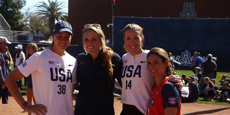 Team USA softball visits University of Arizona